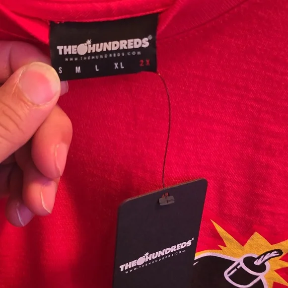 The Hundreds Bold Red Graphic Tee - Picture 3 of 3